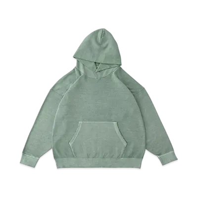 visvim JUMBO HOODIE P.O. (UNEVEN DYE) "Lt.Green"