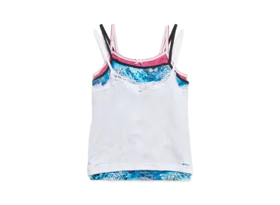 BALENCIAGA Men's Layered Top "Multi Color"