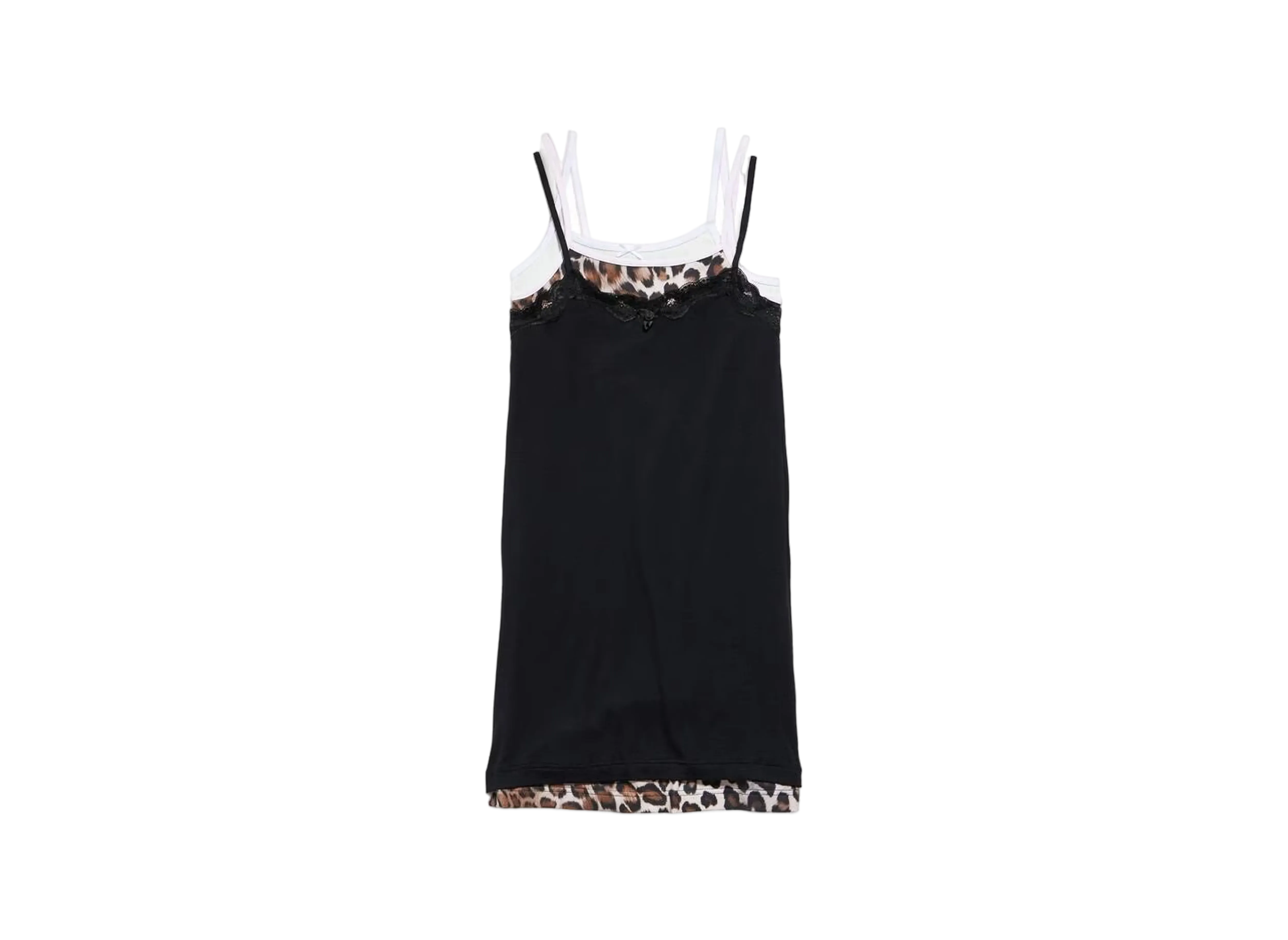 BALENCIAGA Layered Dress "Black"