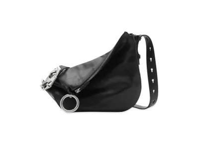 Burberry Women's Leather Knight Small Shoulder Bag "Black"