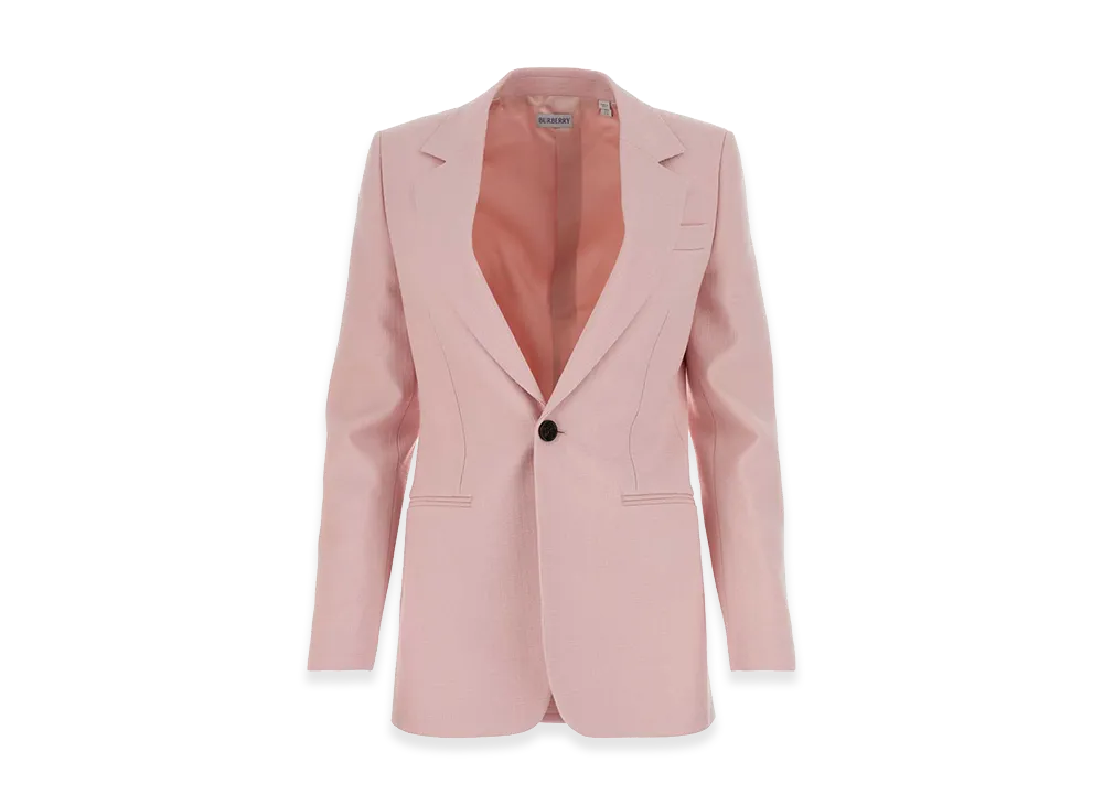 Burberry Women's Wool Blazer "Pink"