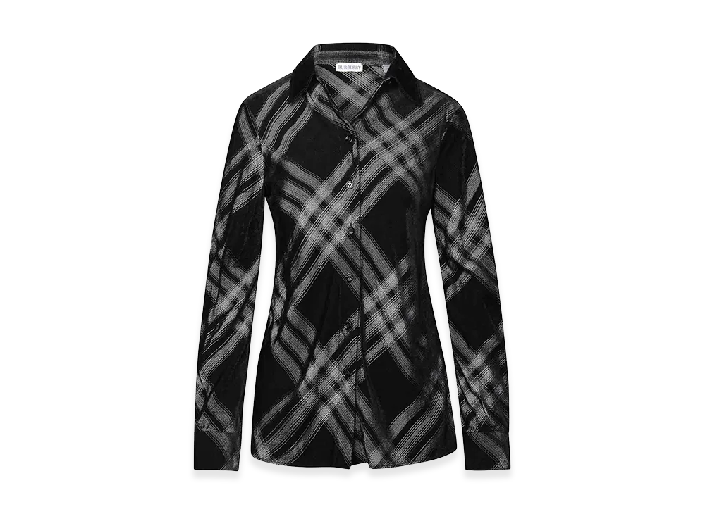 Burberry Women's Viscose Shirt "Black"