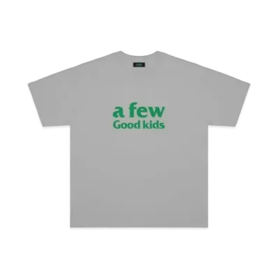 A FEW GOOD KIDS Colorful Logo Tee "Grey"