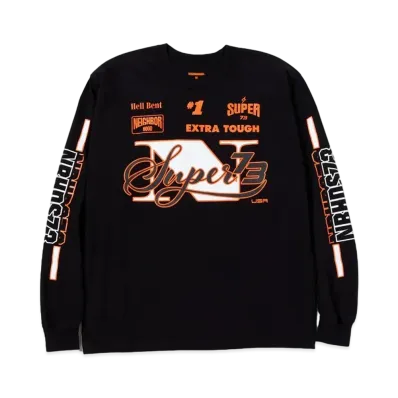 NEIGHBORHOOD x SUPER73 . Tee LS "Black"