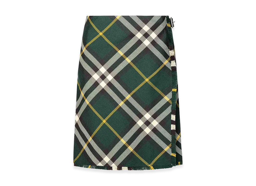 Burberry Women's Wool Skirt "Green"