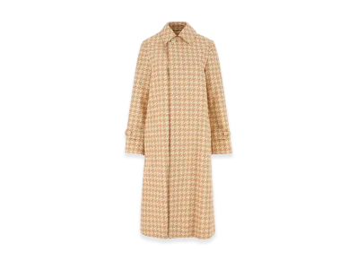 Burberry Women's Embroidered Twill Coat "Multicolor"