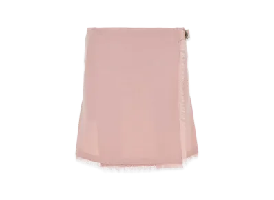 Burberry Women's Wool Mini Skirt "Pink"