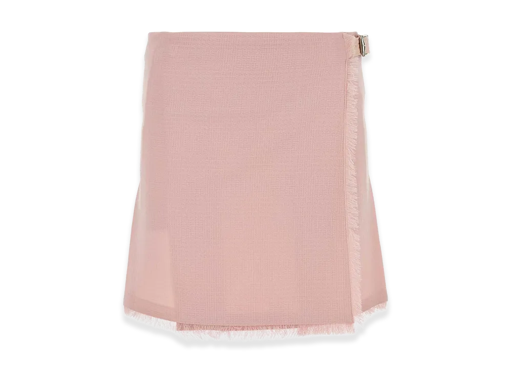 Burberry Women's Wool Mini Skirt "Pink"