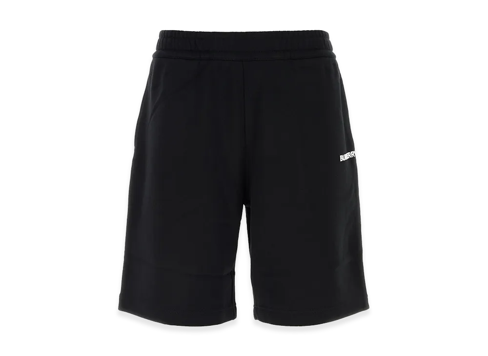 Burberry Cotton Bermuda Shorts "Black"