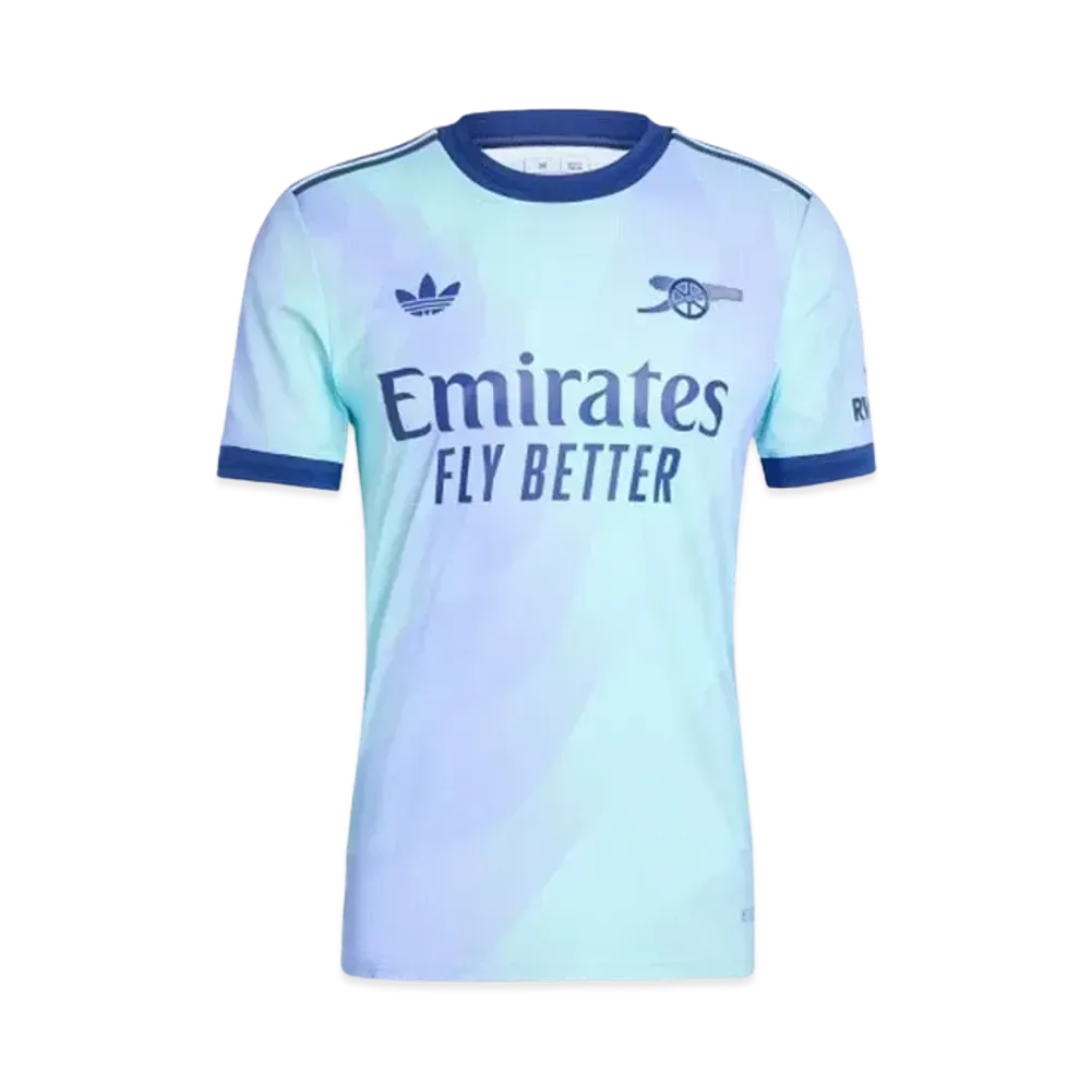 adidas Arsenal 24/25 Third Authentic Uniform "Clear Aqua/Light Flash Purple"