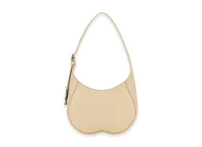 Burberry Women's Leather Small Chess Shoulder Bag "Sand Beige"