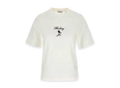 Burberry Women's Stretch Cotton T-Shirt "White"
