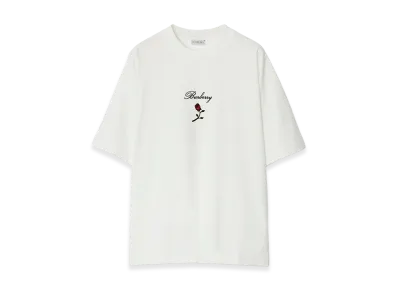 Burberry Women's Rose Cotton Tee "Rain"