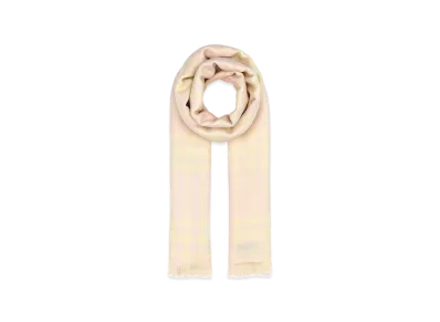 Burberry Women's Printed Wool Blend Scarf "Pink"