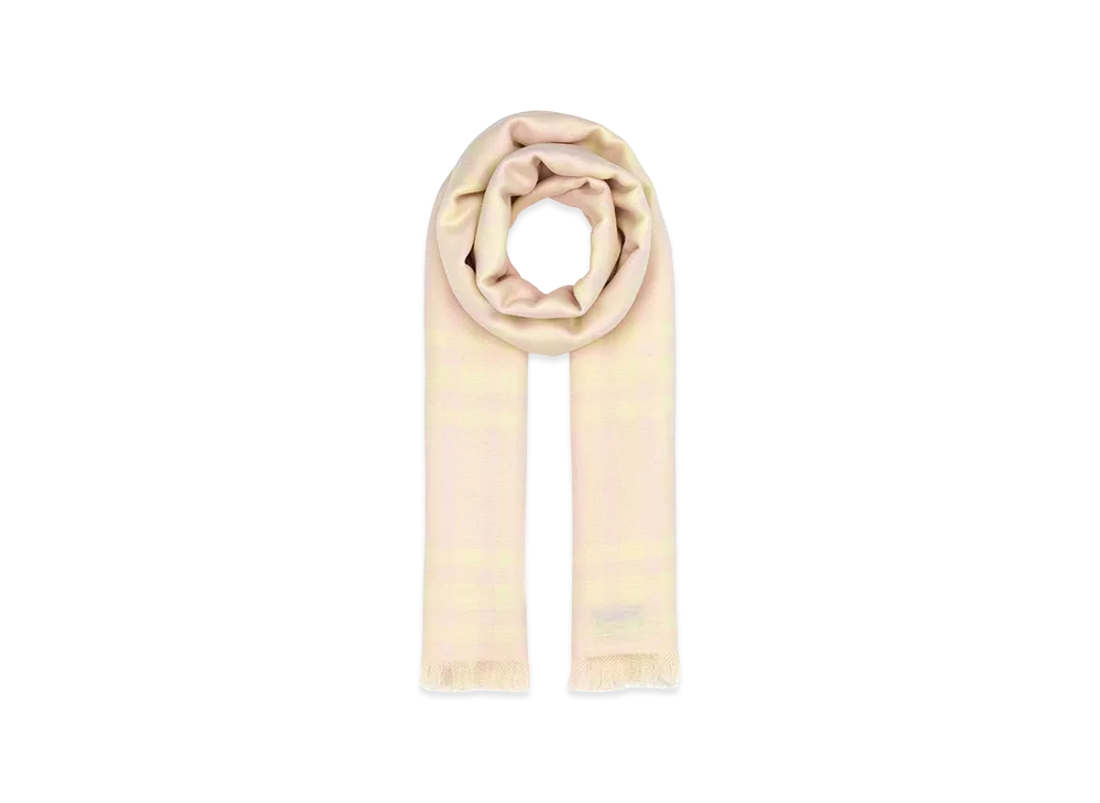 Burberry Women's Printed Wool Blend Scarf "Pink"