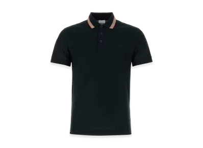 Burberry Piquet Polo Shirt "Black"