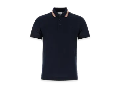 Burberry Midnight Piquet Polo Shirt "Blue"