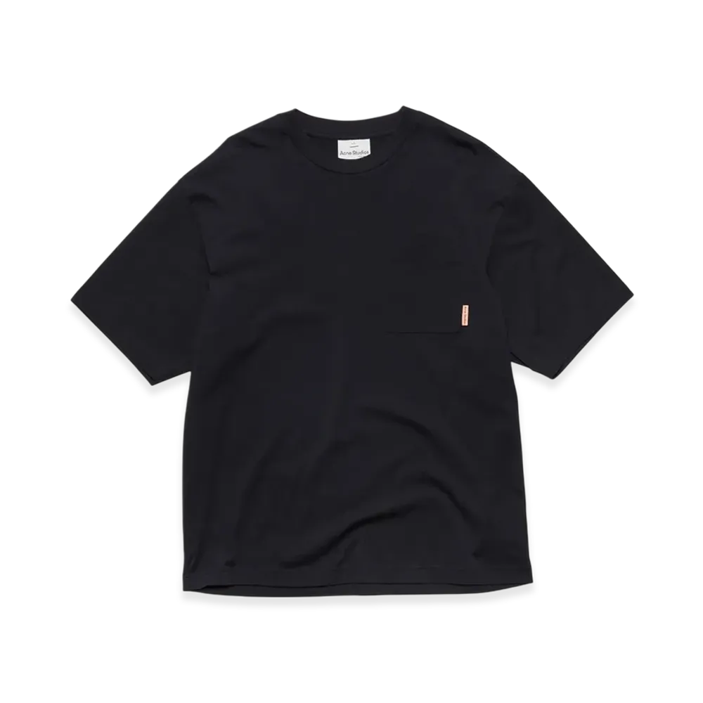Acne Studios Pink Label Cotton Pocket T-Shirt "Black"
