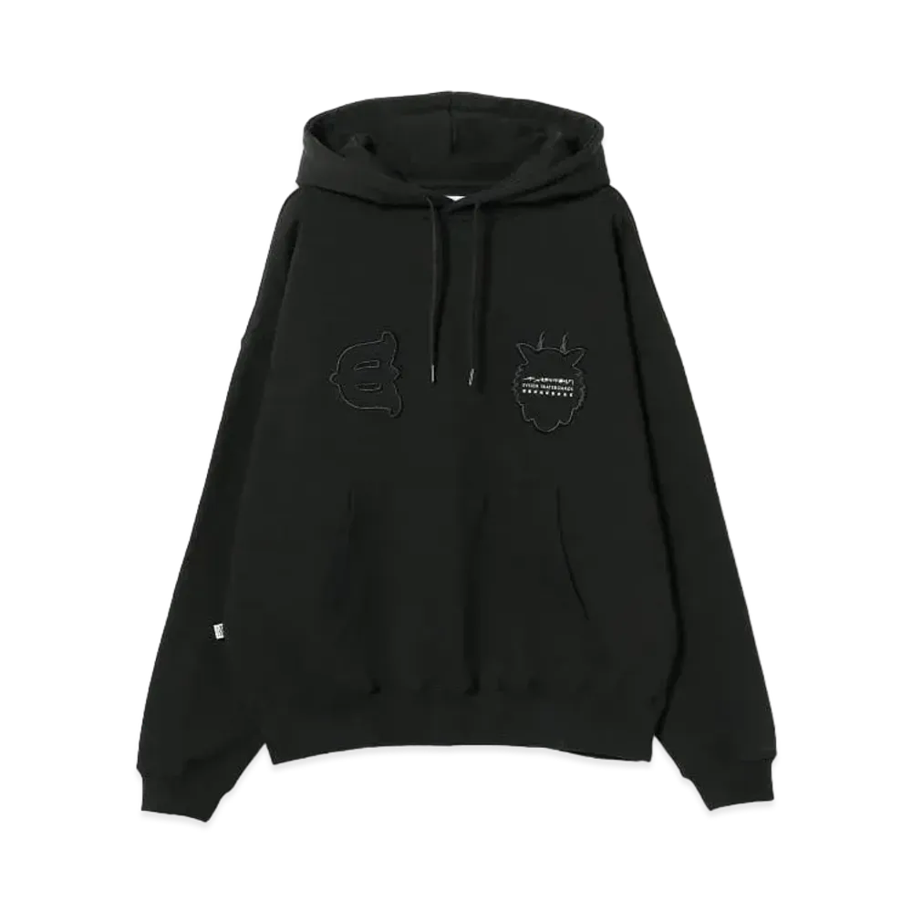 BEAMS T Evisen Skateboards x Takadaongakuseisakujimusho / Tora Evi Logo Hoodie "Black"