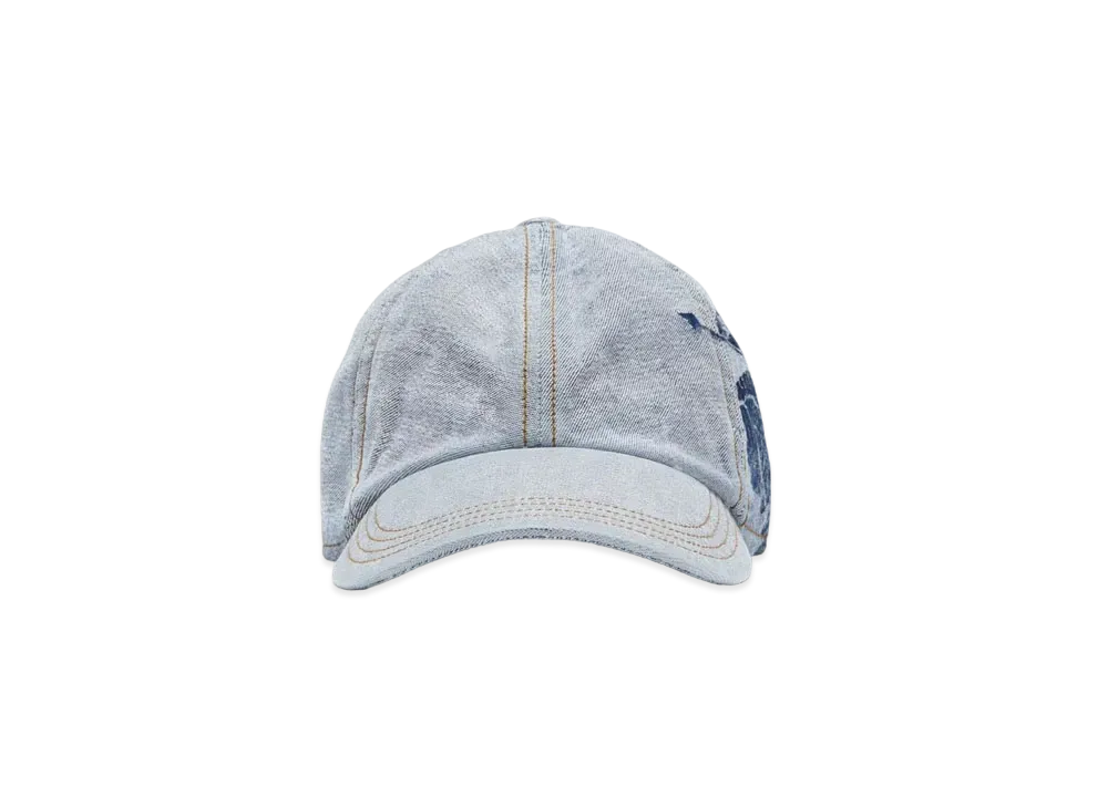 Burberry Denim Baseball Cap "Indigo"