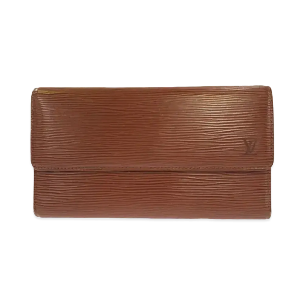 Louis Vuitton Porte Tresor International Epi "Kenya Brown"