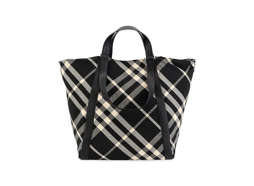 Burberry "Check" Tote Bag "Black"