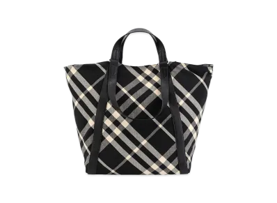 Burberry "Check" Tote Bag "Black"