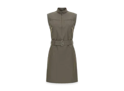 Burberry Women's Linen Dress "Charcoal"