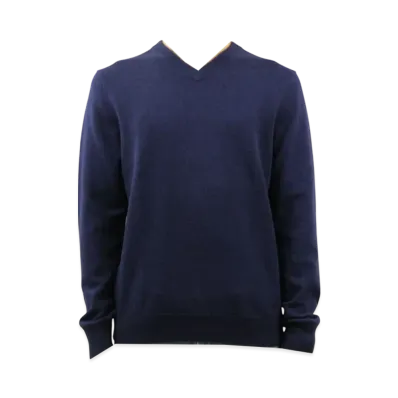 NAUTICA V-Neck Sweater "Navy"