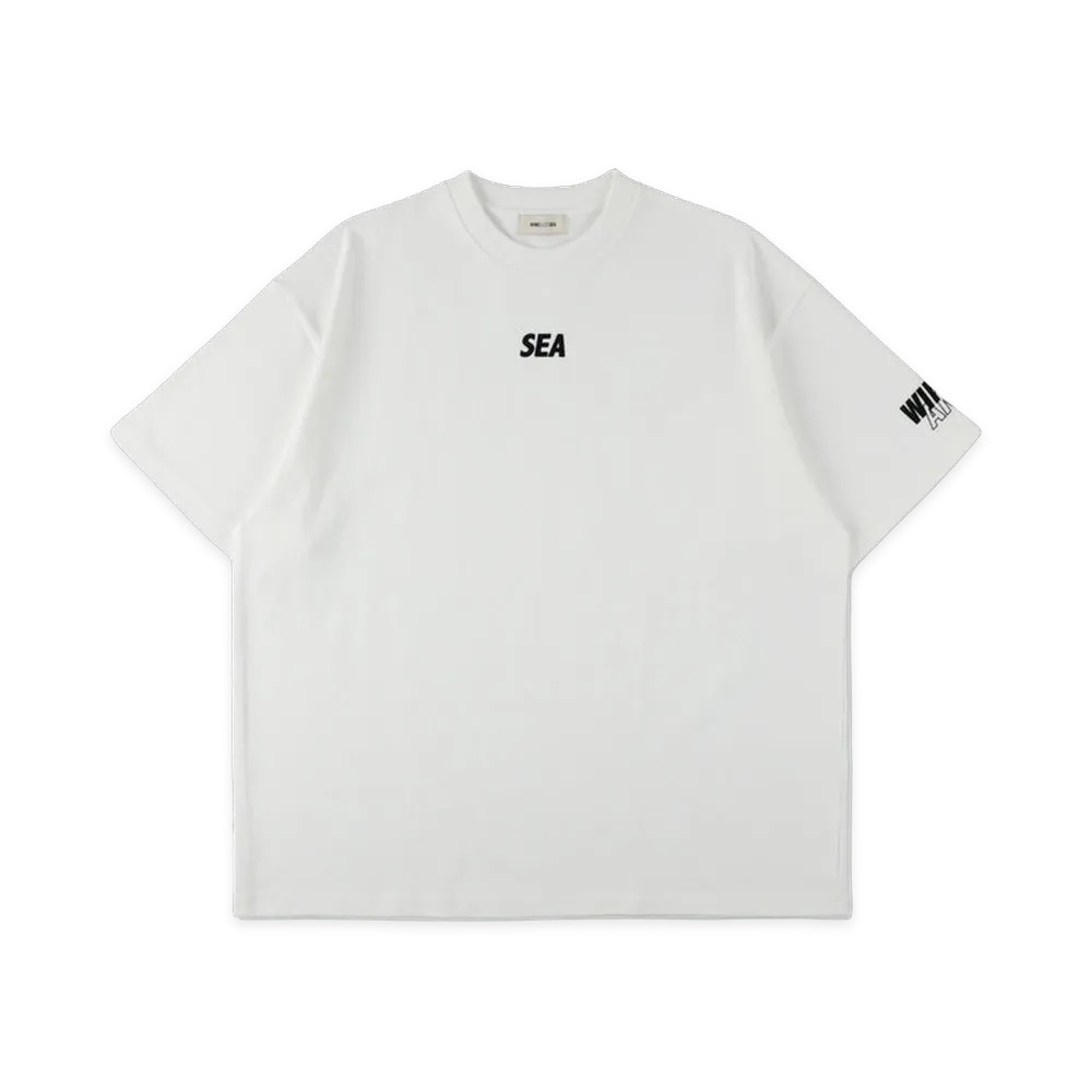 WIND AND SEA Small OG Sea Flocky Tee "White"