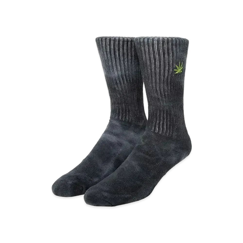 HUF Hemp OD Crew Socks "Black"