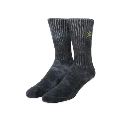 HUF Hemp OD Crew Socks "Black"