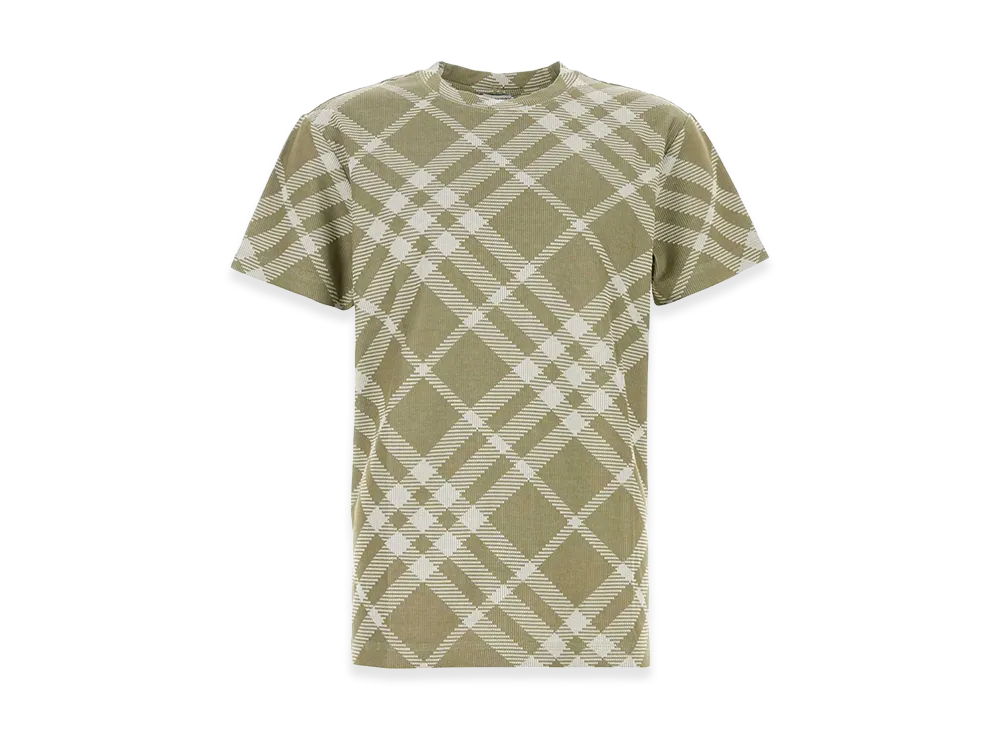 Burberry Printed Stretch Cotton Blend T-Shirt "Printed"