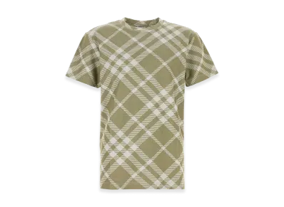 Burberry Printed Stretch Cotton Blend T-Shirt "Printed"