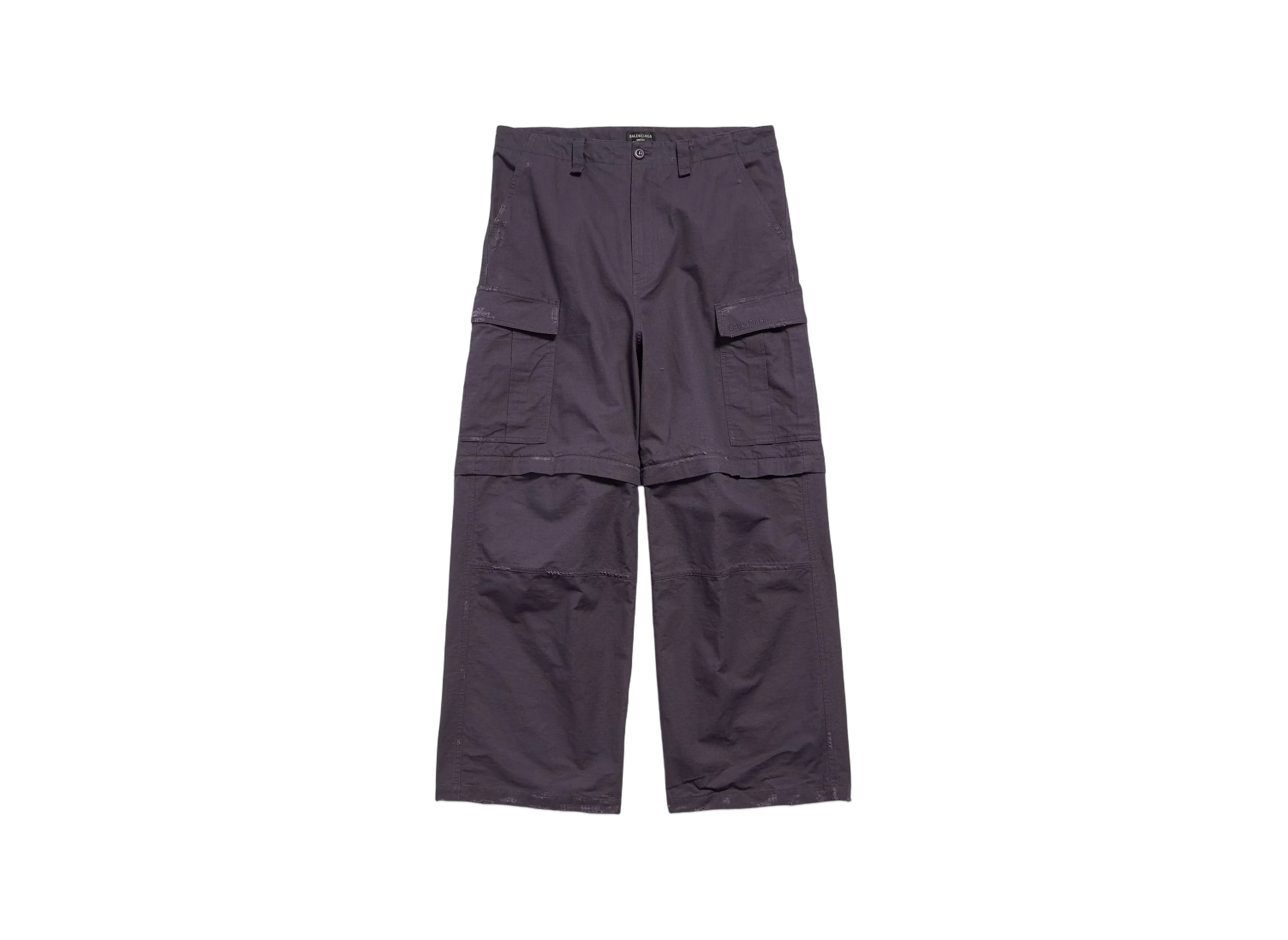 BALENCIAGA Men's Large Cargo Pants "Dark Blue"