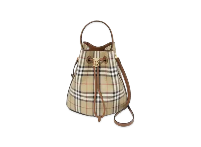 Burberry Women's Small TB Bucket Bag "Vintage Check"