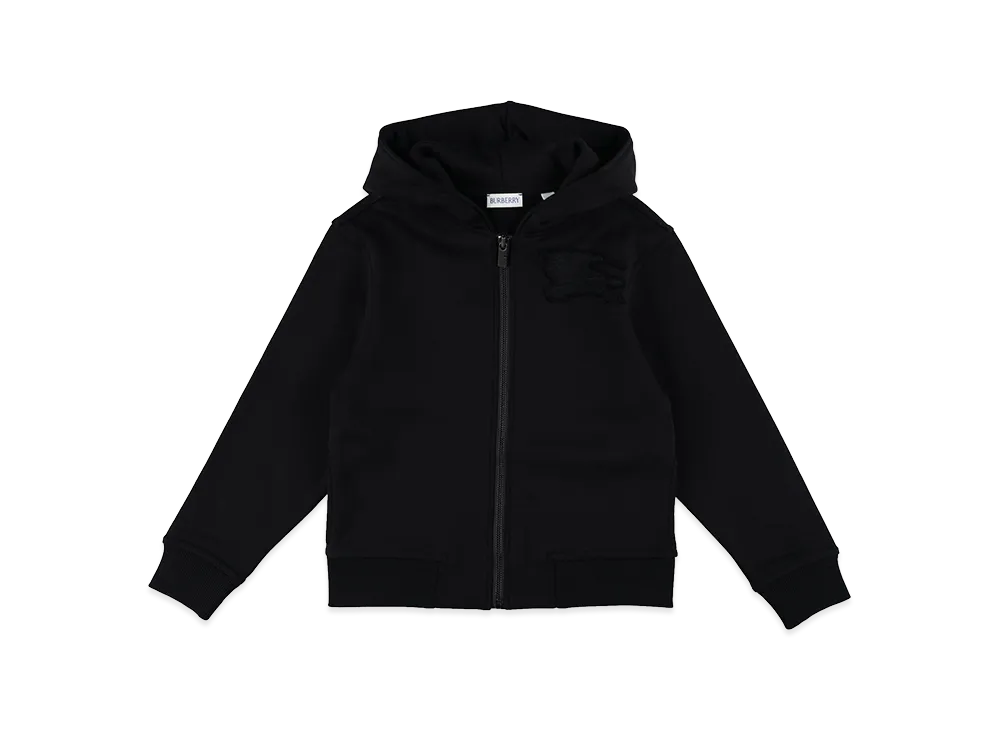 Burberry Kids Zip Hoodie "Black"