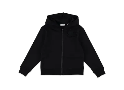 Burberry Kids Zip Hoodie "Black"