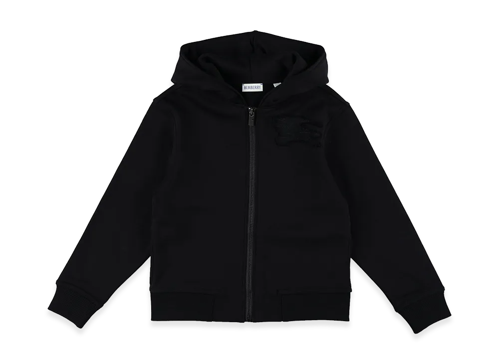 Burberry Kids Tech Fabric Sweatshirt "Black"