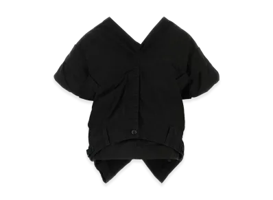 BALENCIAGA Women's Cotton Blend Top "Black"