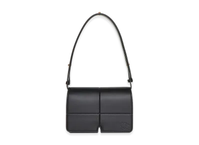 Burberry Women's Leather Snip Shoulder Bag "Black"