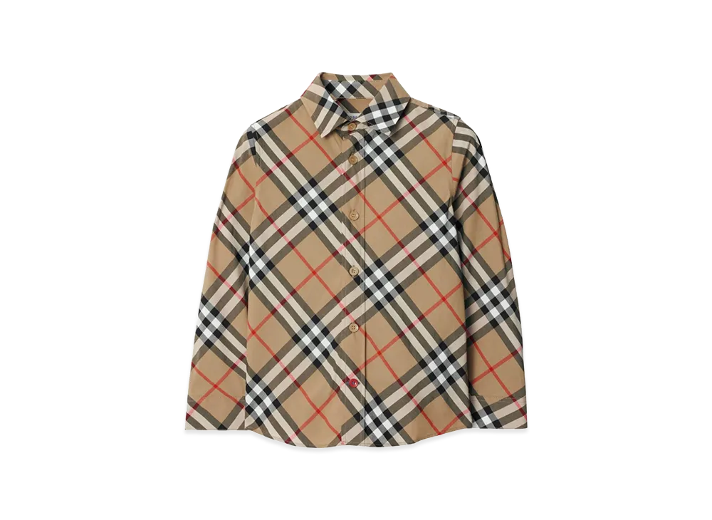 Burberry Kids Owen Shirt "Beige"
