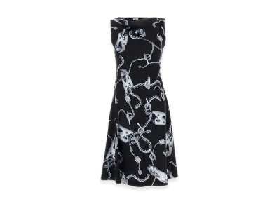 Burberry Women's Printed Viscose Dress "Black"