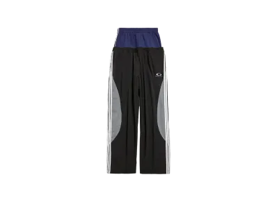BALENCIAGA Cut-Up Tracksuit Pants "Black"