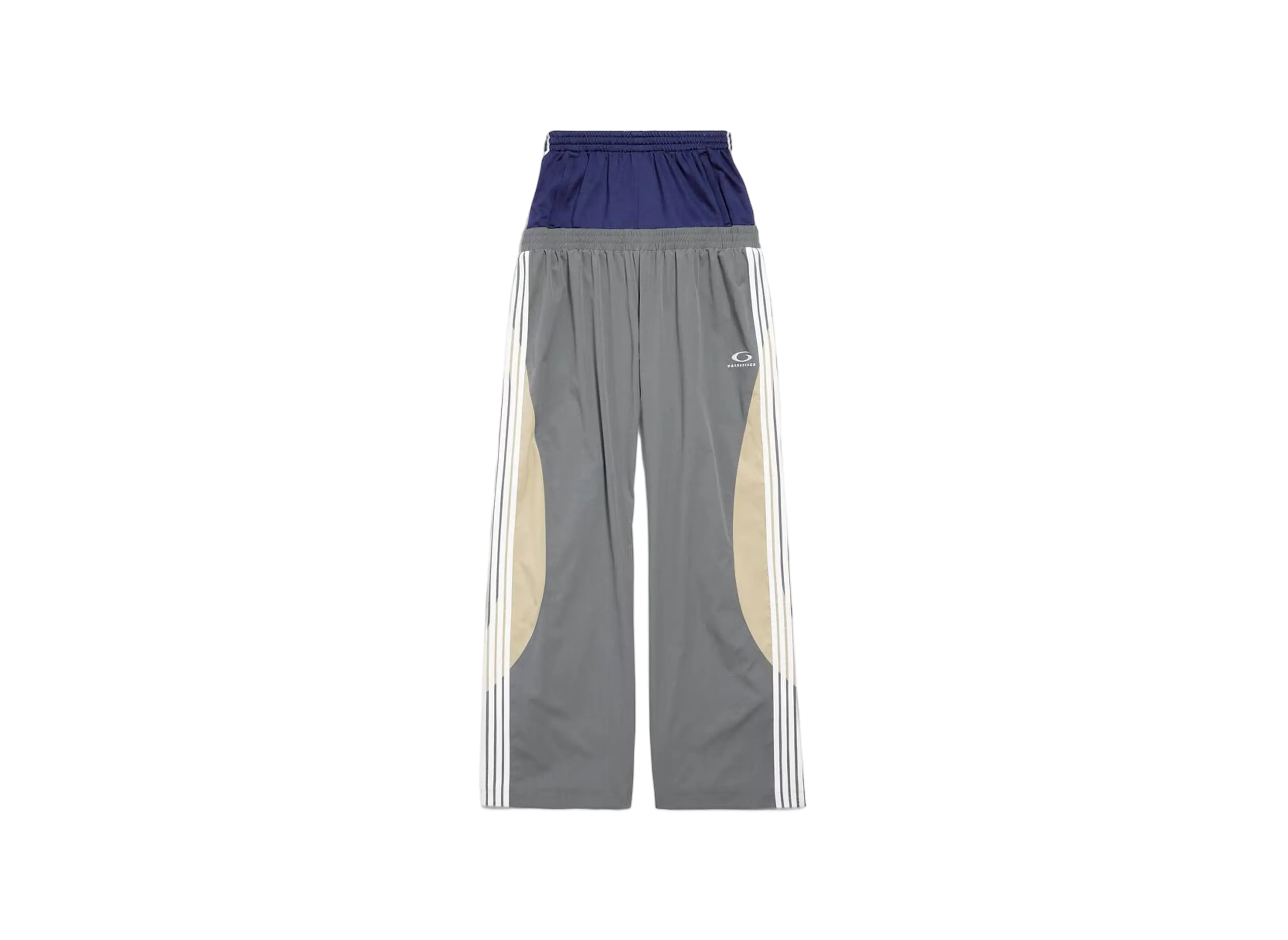 BALENCIAGA Cut-Up Tracksuit Pants "Dark Gray"