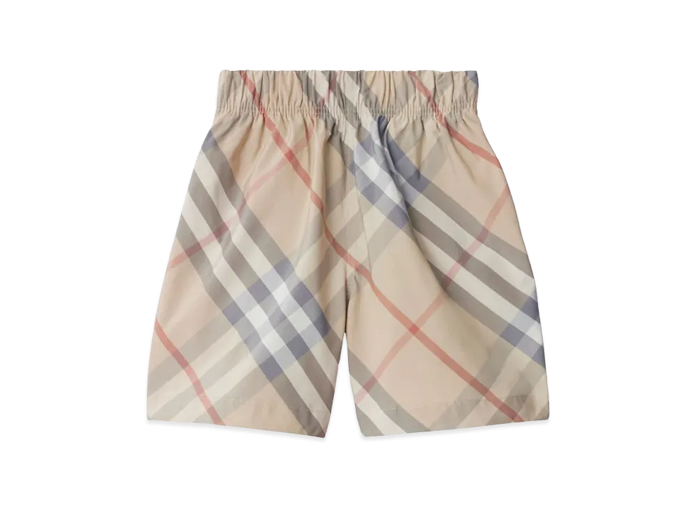 Burberry Kids KB4 Fabian Shorts "Beige"