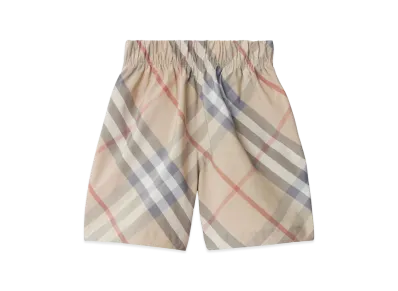 Burberry Kids KB4 Fabian Shorts "Beige"