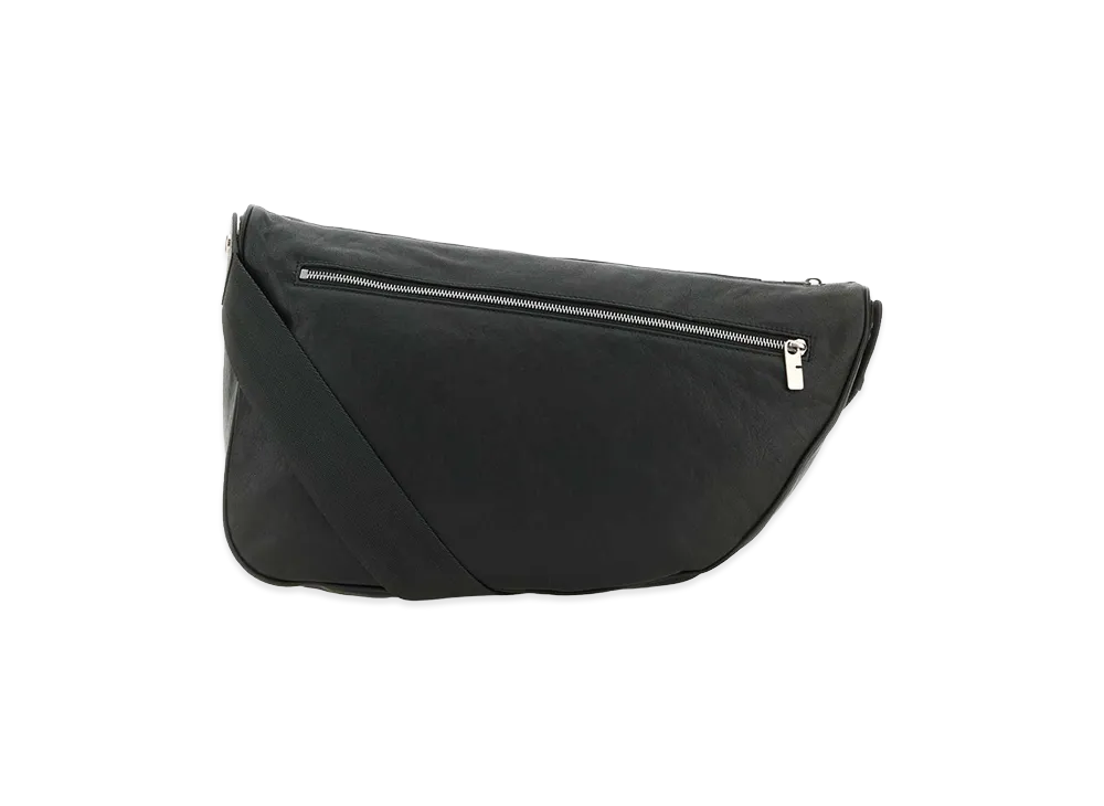 Burberry Slate Leather Large Shield Crossbody Bag "Multi"