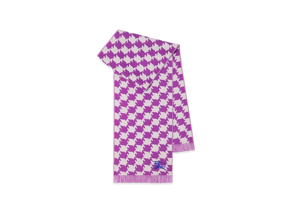 Burberry Wool Scarf "Pink"