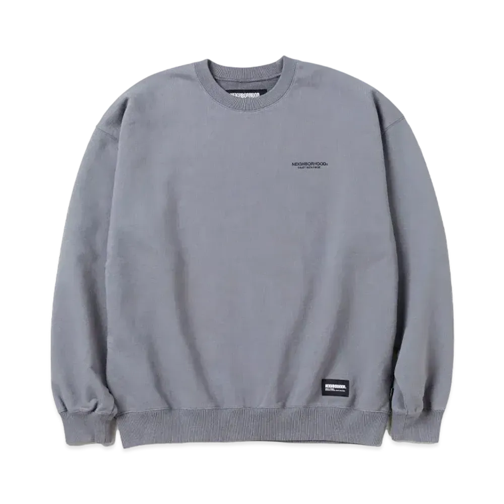 NEIGHBORHOOD Classic Sweat Shirt LS "Gray"